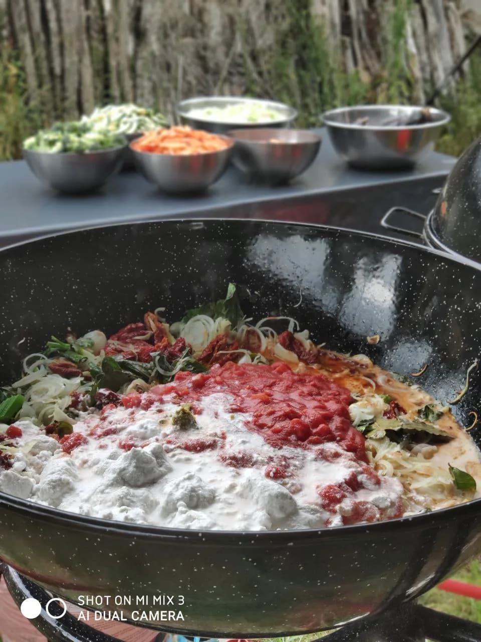 Équipe de restauration en service lors d’un événement